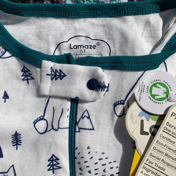 Footless zip up pajamas - Picture 2 of 3